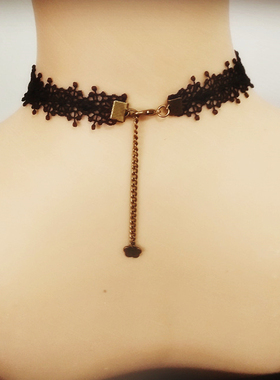 蝴蝶结界女满两件减5元锁骨链