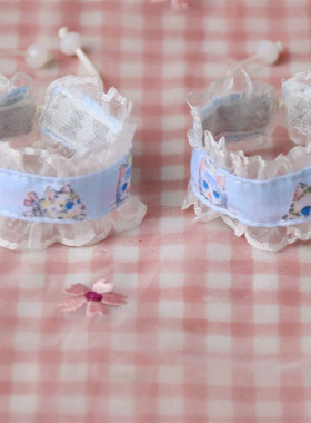 金属蕾丝萝莉风游乐园洛丽塔手链