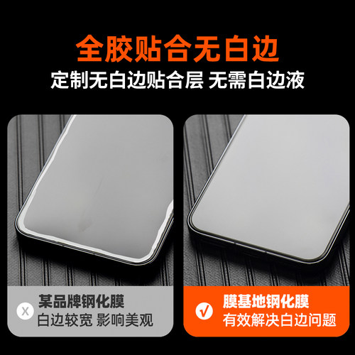 膜基地适用于荣耀GTPro钢化膜支持超声波指纹解锁荣耀Win高清无白边Magic7防指纹电镀magic8无黑边全胶WinRT - 图1