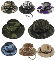Foreign Trade Raw Single American Bunnihat American Round Side Hat American Camouflak Hat