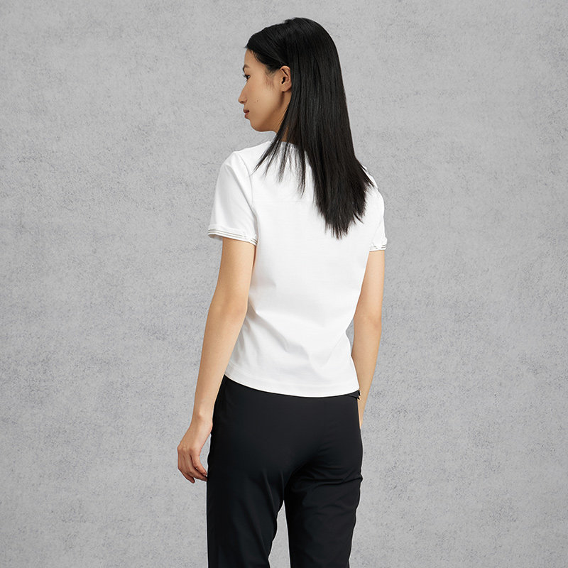 【钟楚曦同款】RAPIDO雳霹道春夏女士R系列休闲抗菌短袖T恤,淘宝优惠券,粉丝福利购,淘宝优惠卷