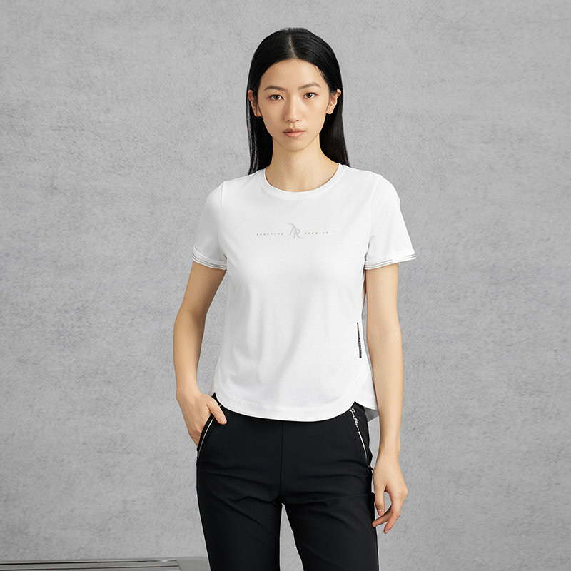 【钟楚曦同款】RAPIDO雳霹道春夏女士R系列休闲抗菌短袖T恤,淘宝优惠券,粉丝福利购,淘宝优惠卷