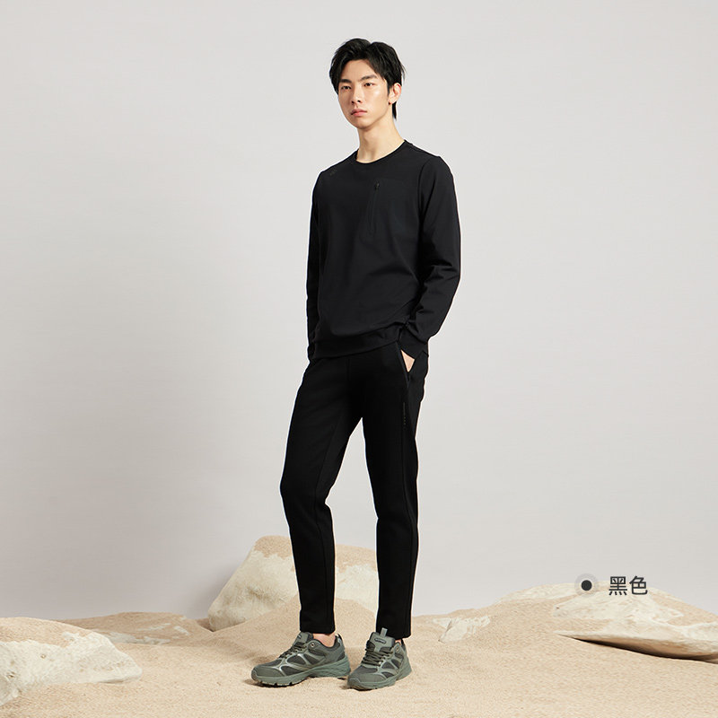 【新品】RAPIDO雳霹道2025年春夏男士休闲圆领套头卫衣长袖T恤衫,淘宝优惠券,粉丝福利购,淘宝优惠卷