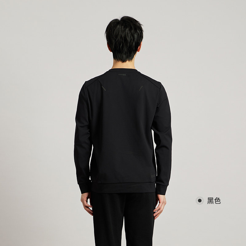 【新品】RAPIDO雳霹道2025年春夏男士休闲圆领套头卫衣长袖T恤衫,淘宝优惠券,粉丝福利购,淘宝优惠卷