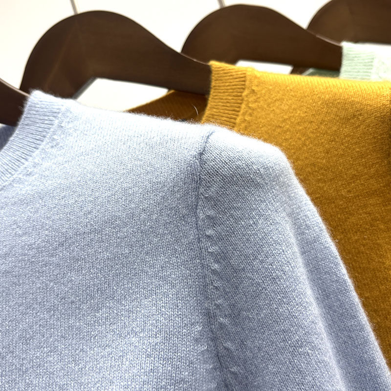 100山羊绒女式秋冬软糯亲肤贴身保暖打底毛衣纯色简约风百搭套头,淘宝优惠券,粉丝福利购,淘宝优惠卷