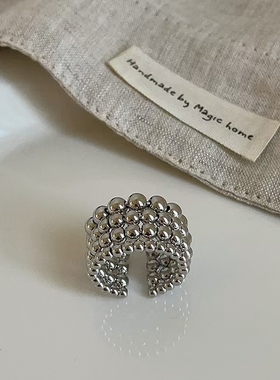 甜酷欧美ins风个性烟花流苏戒指女潮流气质百搭潮流设计感指环戒