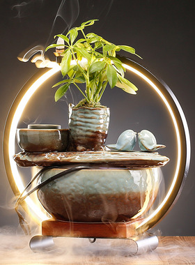 大师客厅桌面艺术陶瓷新中式