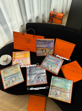 支持中检！Hermes/爱马仕丝巾 90 光之城 多款