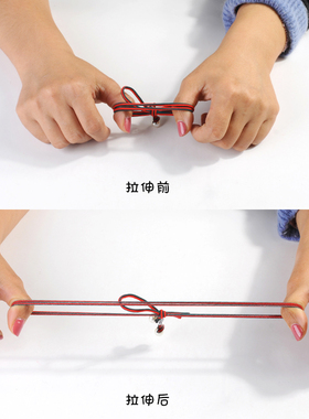 圣诞头绳欧美高弹力手工小清新