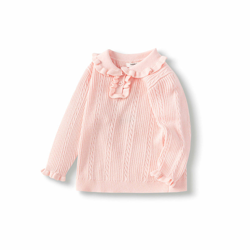 巴拉巴拉婴儿毛衣女童打底衫套头毛衫宝宝针织衫儿童冬装新款童装,淘宝优惠券,粉丝福利购,淘宝优惠卷