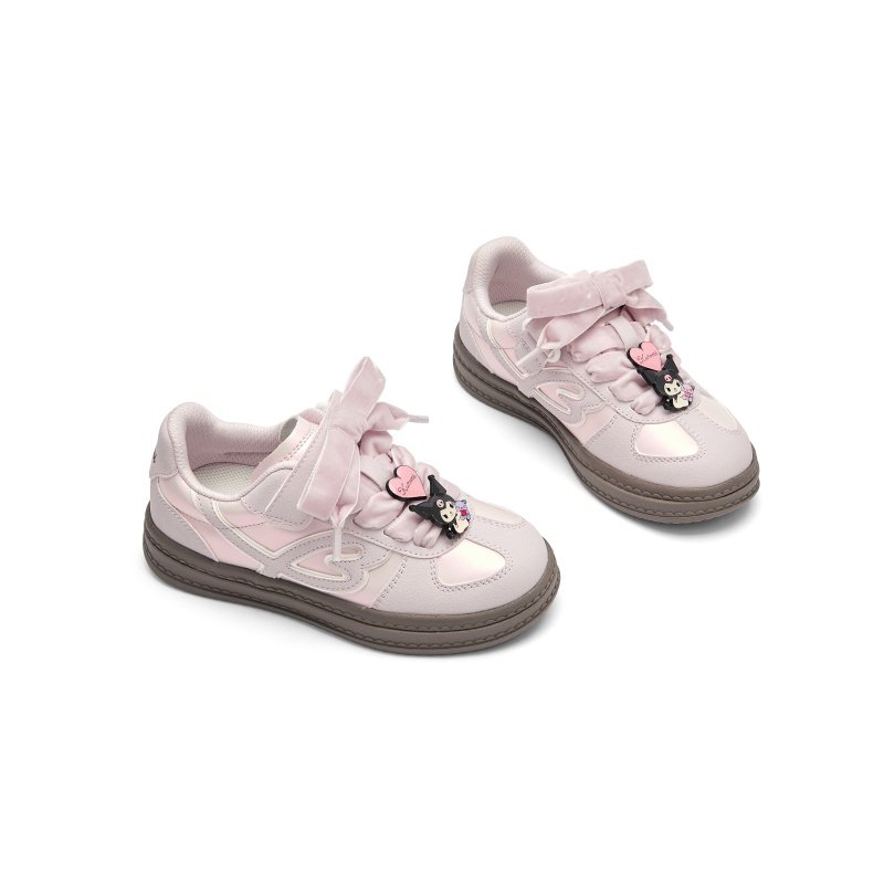 【库洛米IP商场同款】巴拉巴拉童鞋女童板鞋德训鞋秋冬2025新款潮,淘宝优惠券,粉丝福利购,淘宝优惠卷