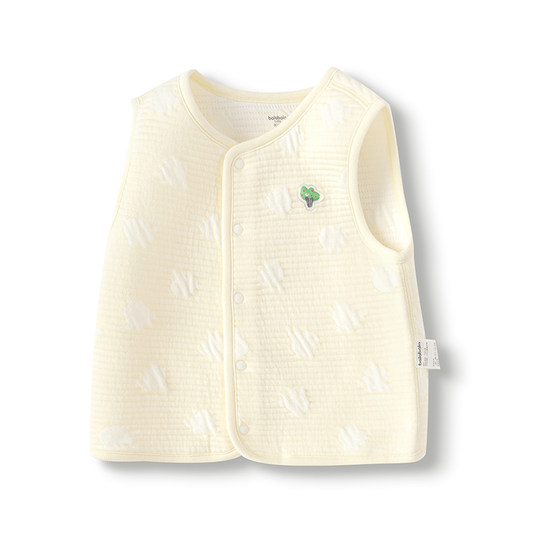 
Balabala baby vest boy vest wears horse clip baby vest top children's spring and autumn new children's clothing