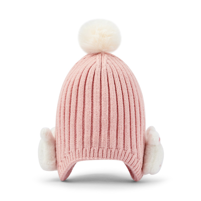 巴拉巴拉宝宝帽子男童女童保暖针织帽儿童防风护耳帽冬季新款潮流,淘宝优惠券,粉丝福利购,淘宝优惠卷