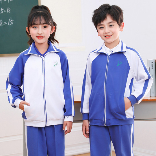 Shenzhen school uniforms primary school boys and girls spring and summer sportswear sets