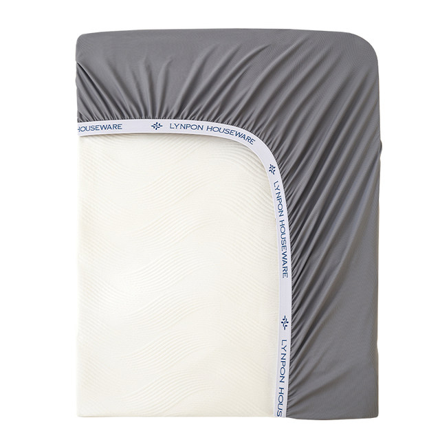 Lynpon Lin Peng fitted sheet ice silk sheet mattress protector protective cover fitted sheet cover pure cotton ພິເສດປ້ອງກັນ breathable