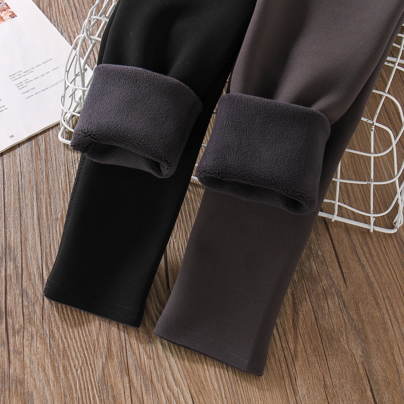 女童鲨鱼裤加绒秋冬外穿裤子新款高腰瑜伽芭比裤黑色中大童打底裤,淘宝优惠券,粉丝福利购,淘宝优惠卷