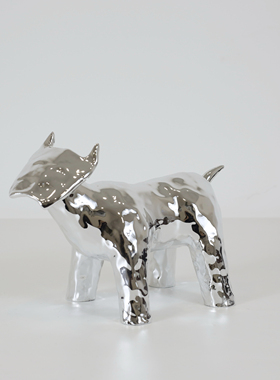 简约现代儿童房动物摆件客厅茶几桌面饰品样板间电视柜创意工艺品