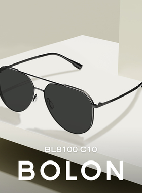 暴龙偏光男士飞行员蛤蟆太阳镜