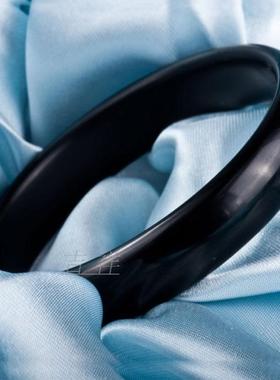 黑玛瑙女士百搭水晶饰品玉镯子