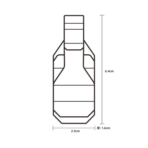 【PSIGEAR官方店】Molle绳扣夹 PK52070BK - 图3