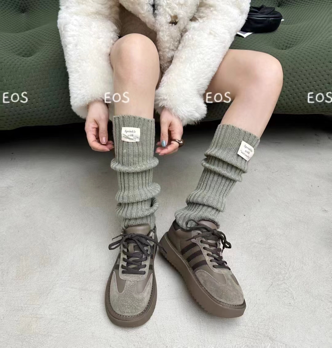 EOS厚底雪地靴女2023冬季新款加绒加厚毛毛棉鞋学生孕妇休闲棉靴 - 图3