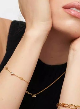 小众定制迷你字母手链