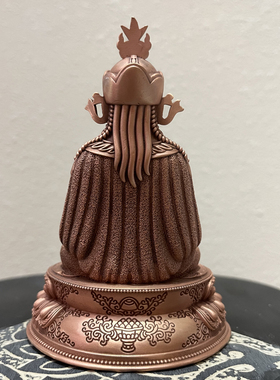 纯铜保平安藏传莲花生大士精致