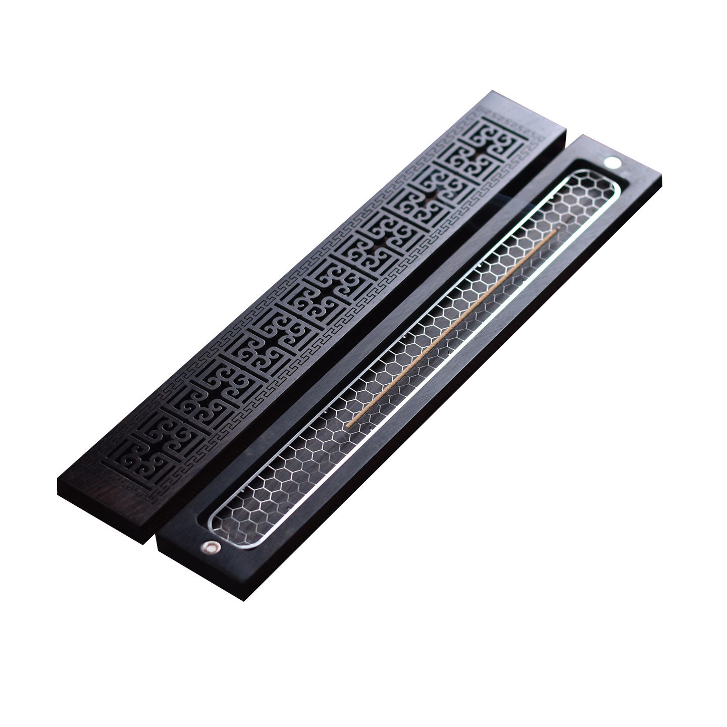 黑檀木卧香盒香炉家用室内紫光檀木线香盒檀香炉沉香线香底座香插,淘宝优惠券,粉丝福利购,淘宝优惠卷