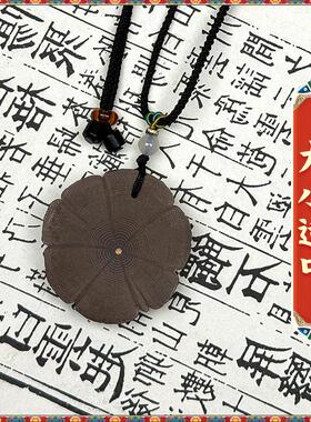 天然金五台老料六道木挂件