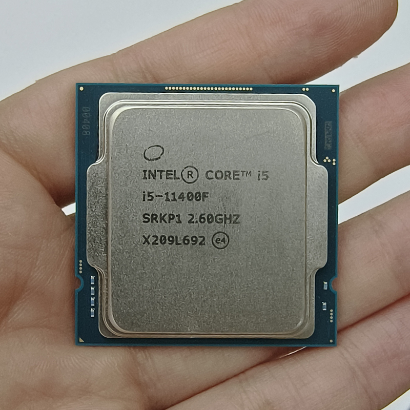 intel英特尔11代i5 11400F散片处理器台式电脑CPU微星510主板套装-图0