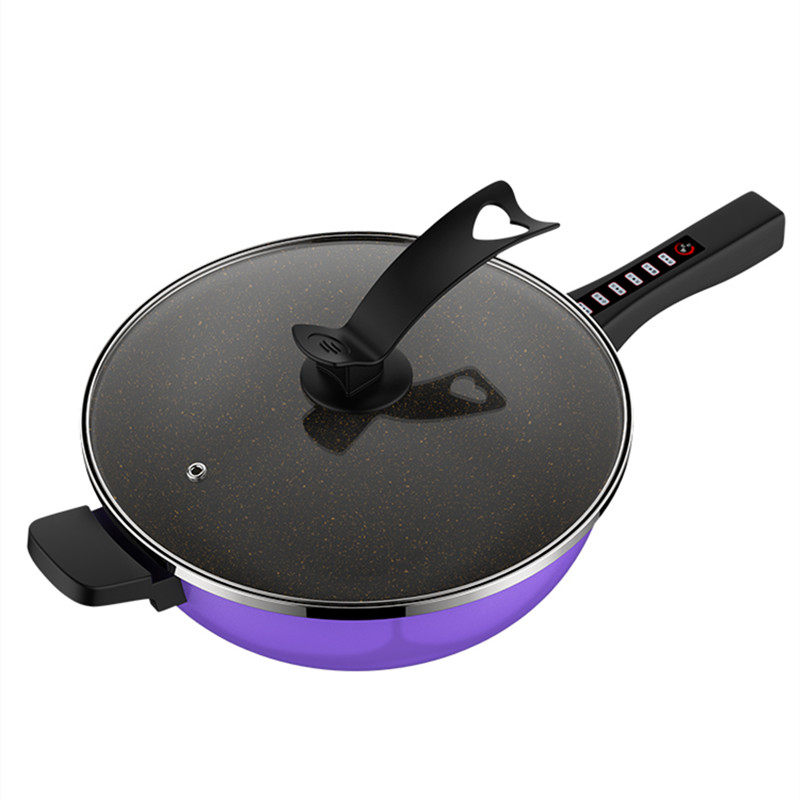 麦饭石电炒菜炒锅一体式 电炒一体锅3000w炒菜电锅爆炒一体大功率,淘宝优惠券,粉丝福利购,淘宝优惠卷