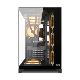 Five Color Fish Sea Villa 360 Sea View Room Desktop Computer Case ATX Water-cooled Gaming Side Transparent Case Without Columns