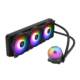 Five-color fish black shark 240 360 all-in-one CPU water cooling radiator desktop computer colorful fan temperature control mute