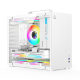 Five-color fish Xiaoyuer computer case desktop portable desktop mini small case matx air-cooled side transparent