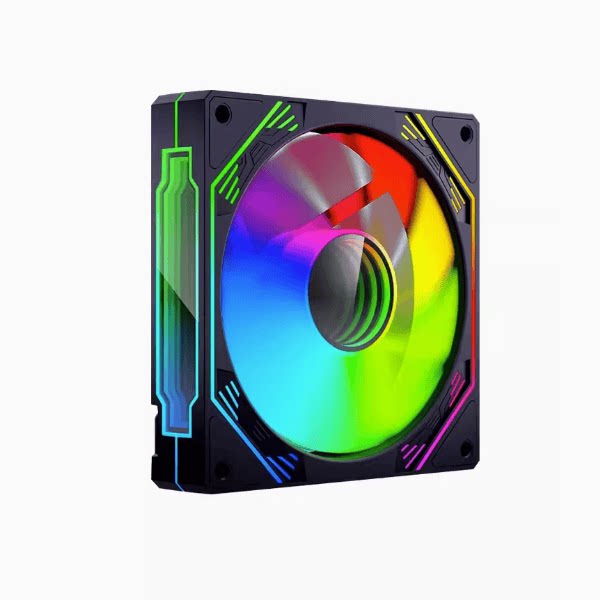 Fourth generation 5V 3-pin intelligent temperature control cooling fan prism