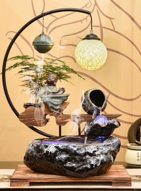 生财开业乔迁客厅玄关风水轮招财