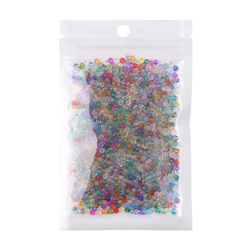 3mm超优透明烤漆小米珠散珠子手工diy自制手链项链耳饰品配件材料 - 图3