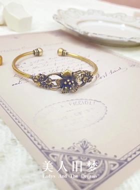 雕花手环黄铜民族风女