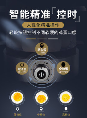 Solis/索利斯8270双层蒸蛋器煮蛋器家用神器定时自动断电 早餐机
