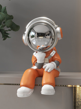 太空人宇航员桌面摆件家居客厅办公室酒柜软装饰品开业礼物航天员