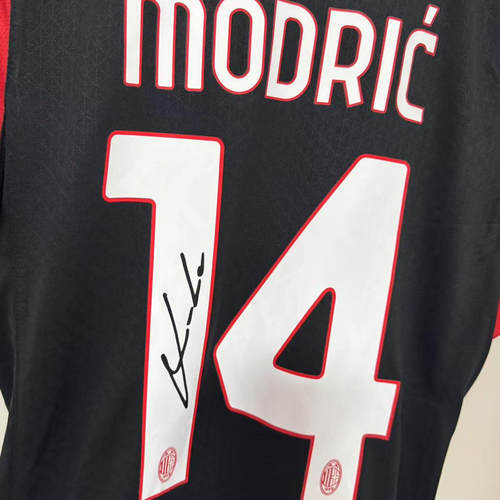 2526 Modric football Jersey soccer printed signature shirt - 图0