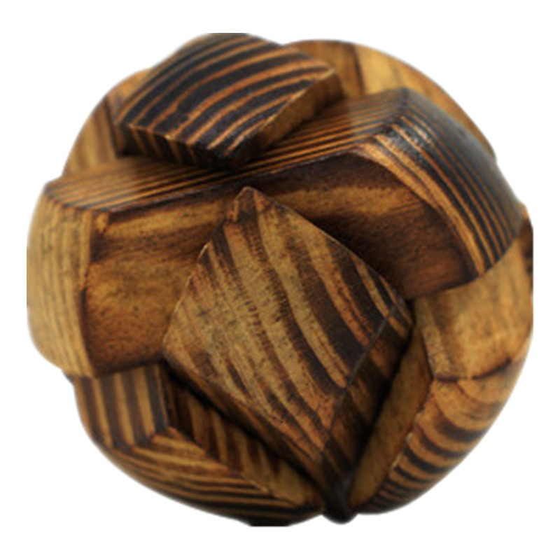 足球锁孔明锁鲁班球锁儿童成人老人益智力古典玩具拆装木质制品,淘宝优惠券,粉丝福利购,淘宝优惠卷