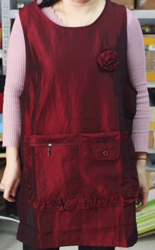 Импортный милый модный кофейный фартук, жилет, в корейском стиле