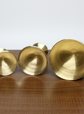 财神爷佛像供奉水杯酒具纯铜