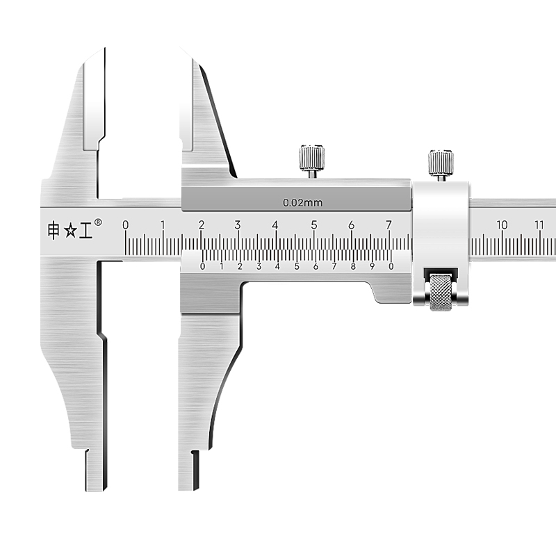 上海申工大型不锈钢游标卡尺0-300 0-1000 2米3米整体卡尺高精度 - 图2