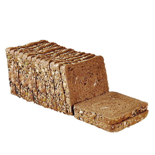 Xinheweida whole wheat bread without sucrose, healthy and satiating