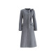 OBEG French style lace-up woolen coat feminine elegant long coat 50484519