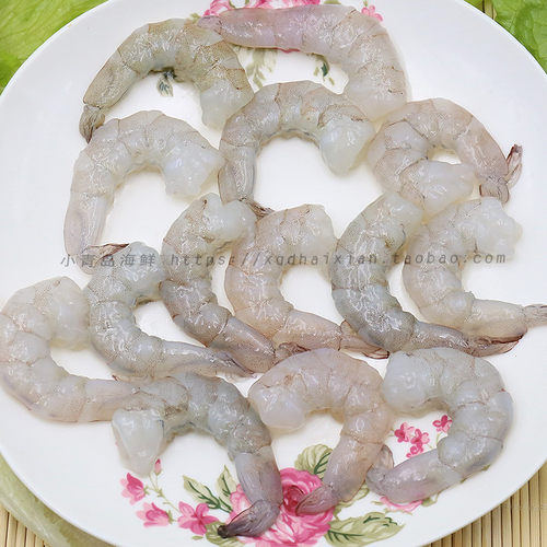 青岛海鲜 新鲜虾仁 当天现剥特大鲜活虾仁4斤包邮  250g价格 - 图0