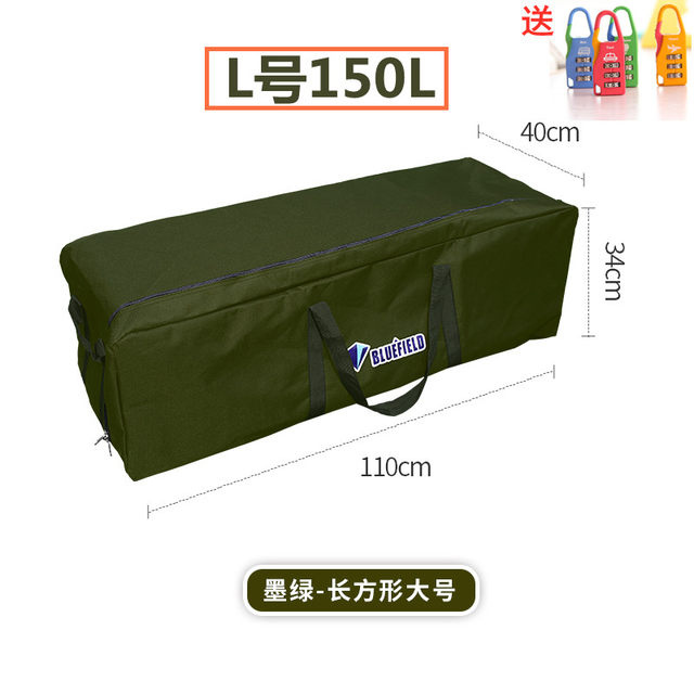 Outdoor packing storage bags and travel bags are extra large