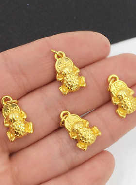 合金小算盘吊坠配饰水晶滴胶